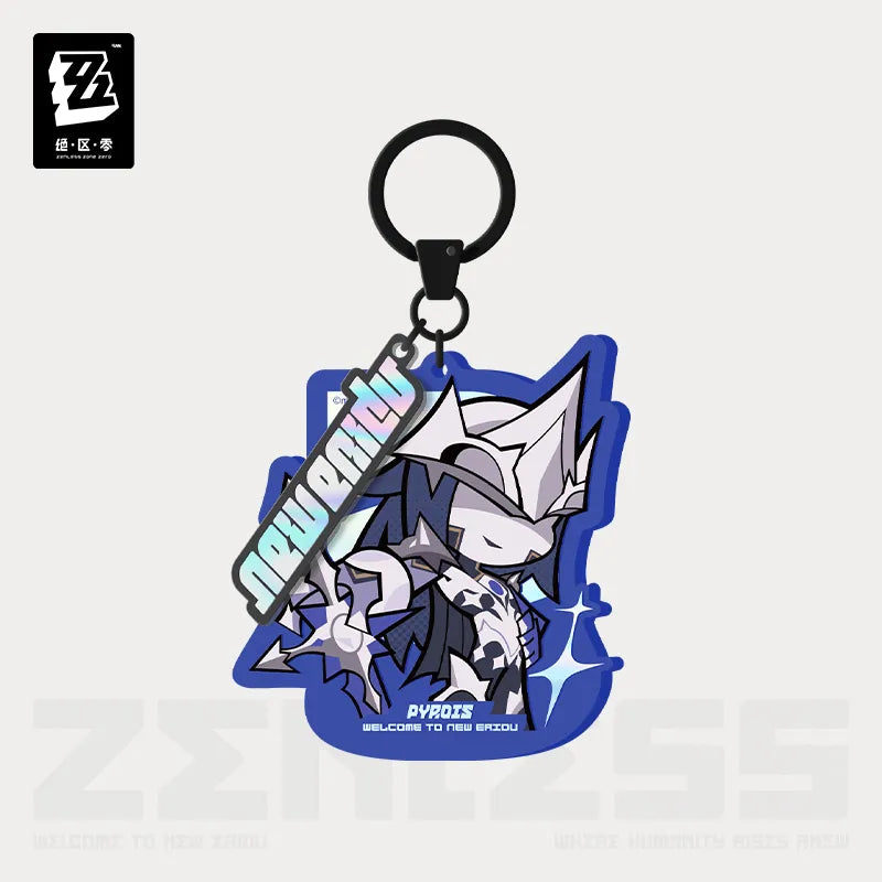 Zenless Zone Zero New Eridu Series Proxy/Phaethon Chibi Acrylic Keychain