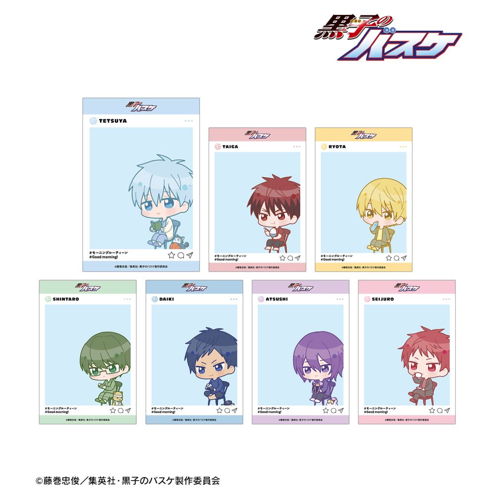 Kuroko's Basketball Trading Chibi Chara Morning Moment Ver. Clear Card Box
