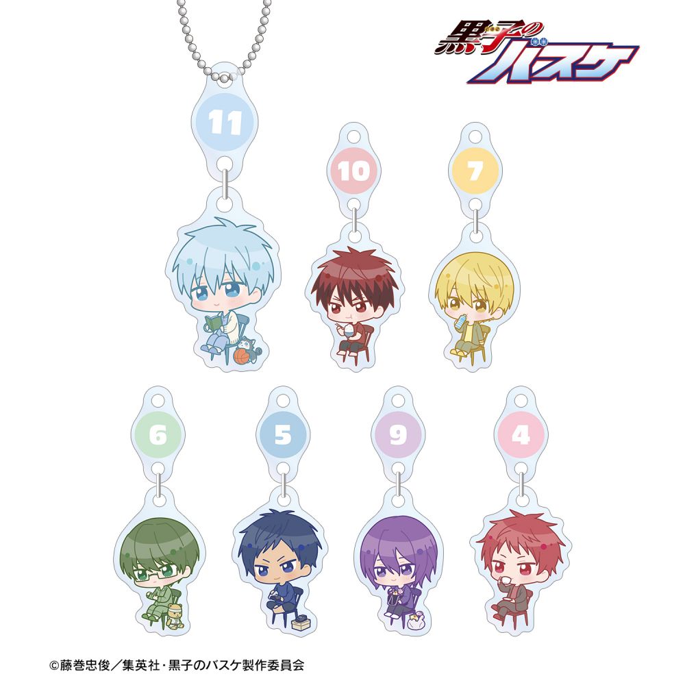 Kuroko's Basketball Trading Chibi Chara Morning Moment Ver. Swaying Acrylic Keychain Box