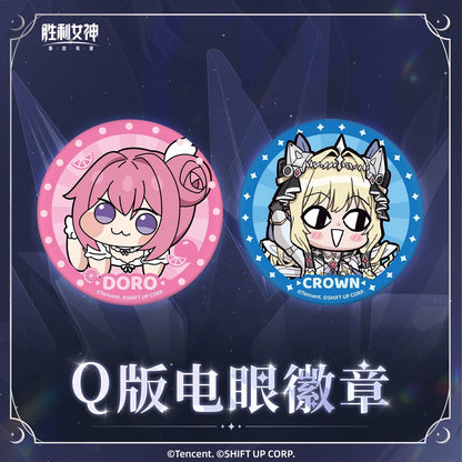 Goddess of Victory: Nikke Chibi Badge: CROWN