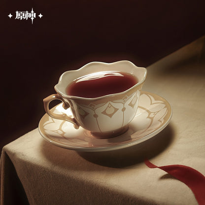 Genshin Impact Mirror-Water Fallacy Sandrone Impression Afternoon Tea Cup and Saucer Set