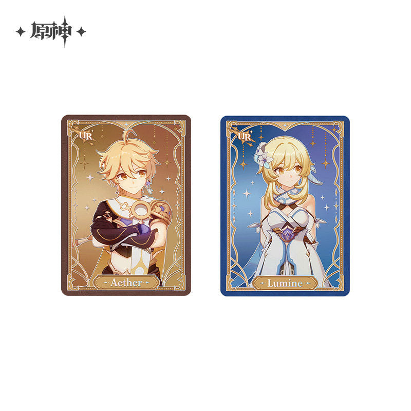 Genshin Impact Flowing Light Journey Series Collectible Cards