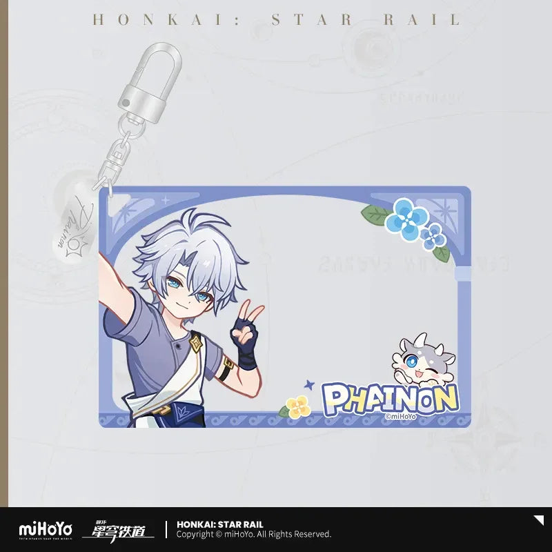 Honkai: Star Rail An Outlander Seeking the Dawn Series Acrylic Group Photo Card New Arrival ACG Go Anime www.acg-go.com Honkai: Star Rail, Phainon, Photo Card