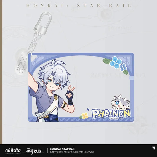 Honkai: Star Rail An Outlander Seeking the Dawn Series Acrylic Group Photo Card New Arrival ACG Go Anime www.acg-go.com Honkai: Star Rail, Phainon, Photo Card