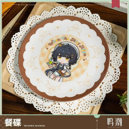 Wuthering Waves When the Skies Align Theme Rover Plate Male Rover ACG Go Anime www.acg-go.com Female Rover, Male Rover, Tableware, Wuthering Waves