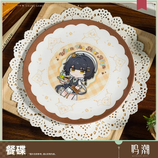 Wuthering Waves When the Skies Align Theme Rover Plate Male Rover ACG Go Anime www.acg-go.com Female Rover, Male Rover, Tableware, Wuthering Waves