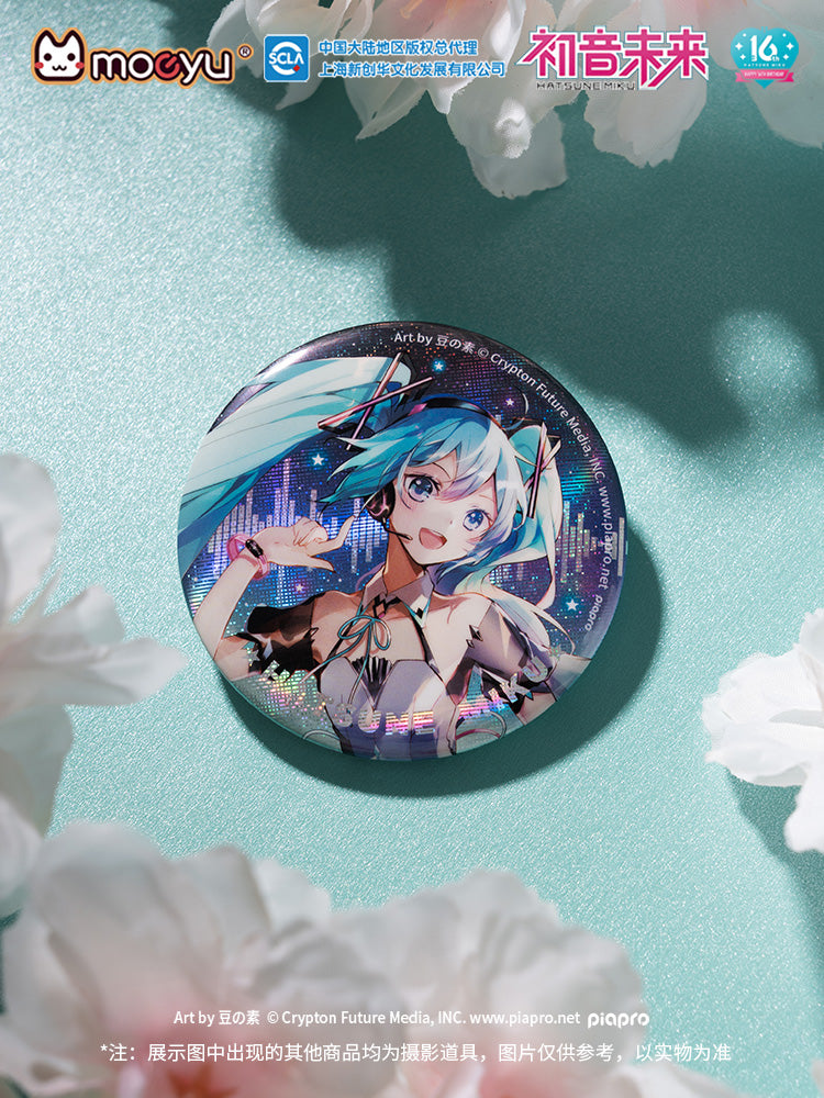 Memorial Badge Vocaloid! Hatsune Miku ACG Go Anime