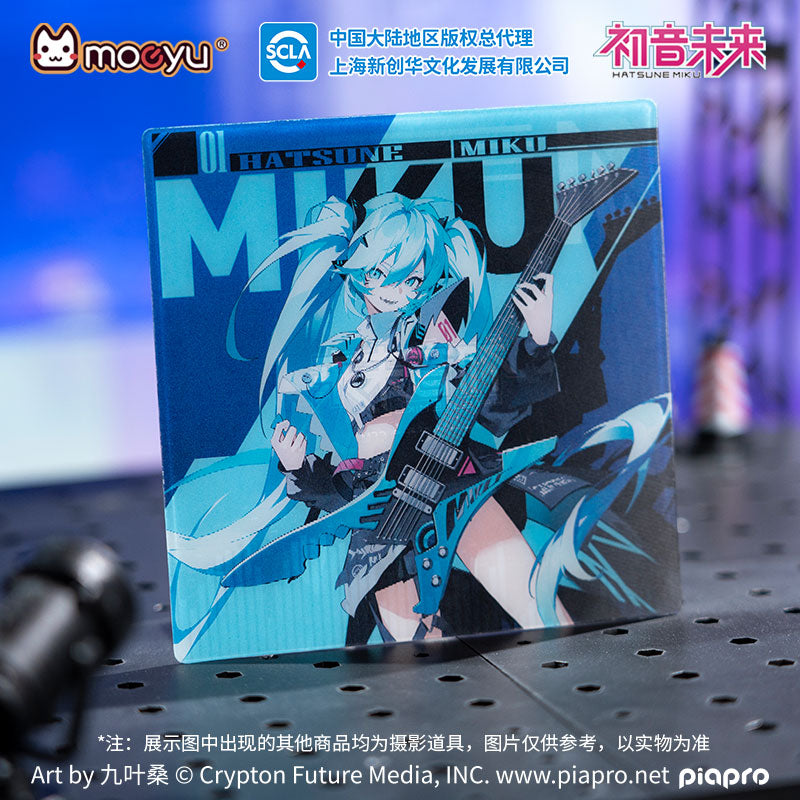 High Energy RAVE Series Raster Card Ornament Vocaloid! Hatsune Miku ACG Go Anime