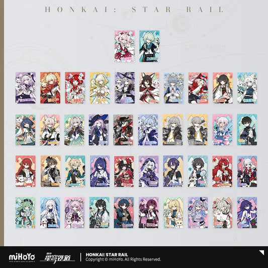 Honkai: Star Rail Little Cat Series Laser Collectible Tickets