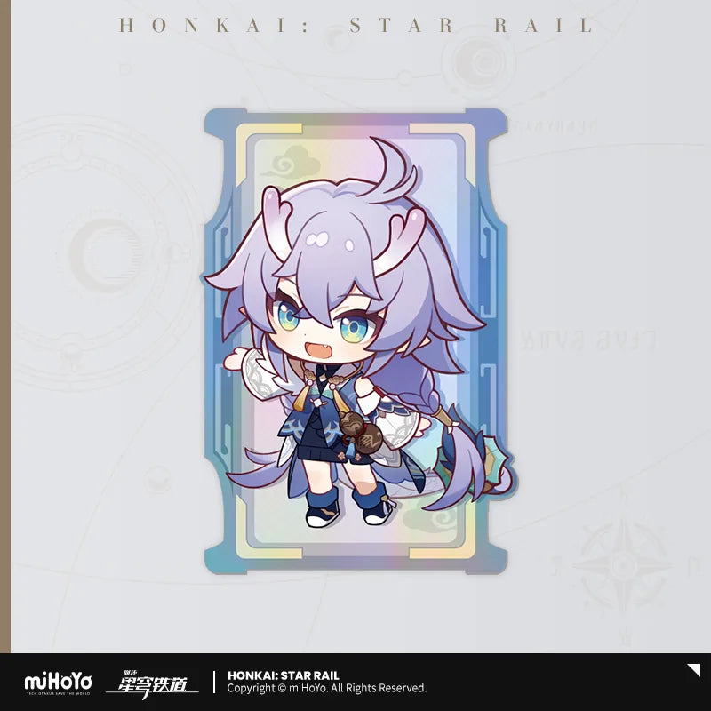 Express Travel Series Chibi Laser Collection Card