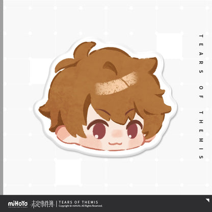Tears of Themis Love & Wanderlust Series Chibi Ceramic Refrigerator Magnets