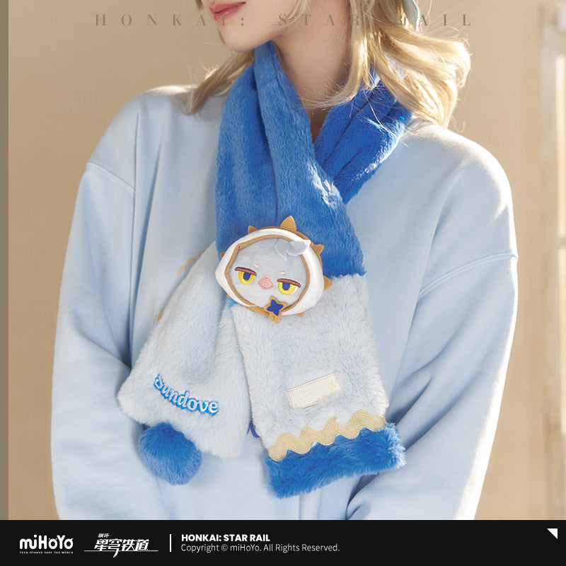Honkai: Star Rail Fluffy Across the Blue Series Plush Scarf