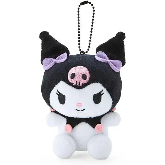 Sanrio Plush Mascot Keychain Kuromi ACG Go Anime www.acg-go.com Cinnamoroll, Hello Kitty, Kuromi, My Melody, Pendant & Keychain, Plush, Pum Pum Pruin, Sanrio