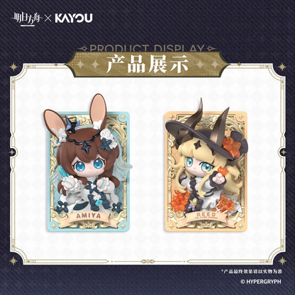 Arknights x KAYOU Pearlescent Pageantry Themed 3D Card Figure Mystery Box