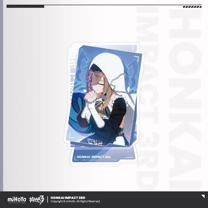 Honkai Impact 3rd Animated Video Clip CG Acrylic Stand Aponia Ver. A ACG Go Anime www.acg-go.com Aponia, Eden, Elysia, Griseo, Honkai Impact 3rd, Hua, Kalpas, Kevin, Kosma, Mobius, Pardofelis, Sakura, Stand, Su, Vill-V