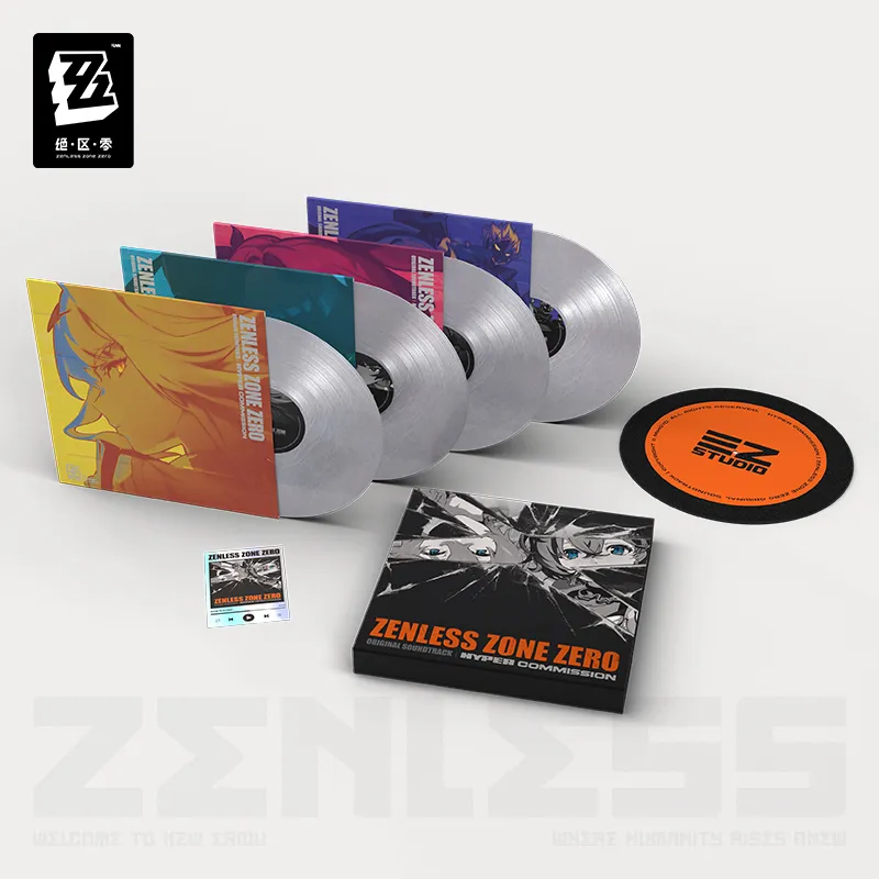 無力P/powerless CDセット Zenless Zone Zero • Original Soundtrack • 4xLP Box Set – Black
