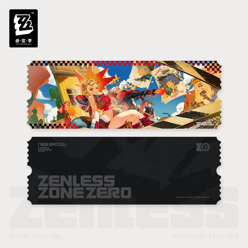 Zenless Zone Zero Concert Band Series Sunset of New Eridu Part 1 Badge/ Laser Ticket/ Poster