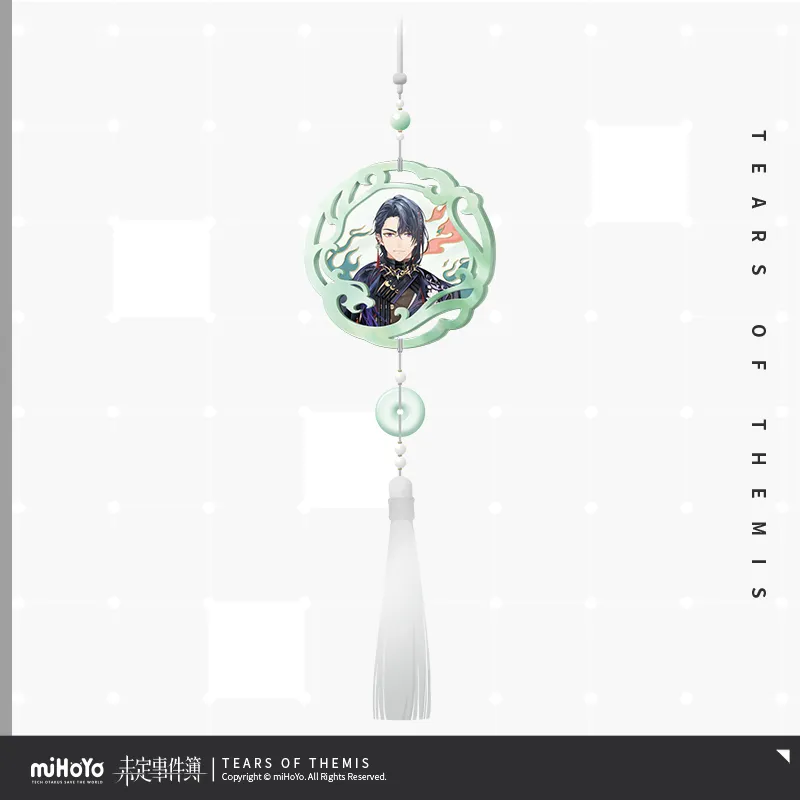 Tears of Themis Omni Spirits Bureau: Dark Fates Series Jade Brocade Acrylic Pendant