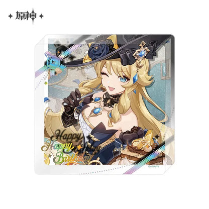 The Day of Destiny Series Thick Acrylic Coaster 2025 Navia ACG Go Anime www.acg-go.com Alhaitham, Arataki Itto, Baizhu, Beidou, Bennett, Candace, Charlotte, Chevreuse, Collei, Cyno, Dehya, Diluc, Diona, Fischl, Gorou, Household, Jean, Kamisato Ayato, Kirara, Lisa, Lynette, Lyney, Noelle, Paimon, Qiqi, Raiden Shogun, Rosaria, Sangonomiya Kokomi, Shenhe, Thoma, Venti, Wanderer, Xianyun, Xiao, Yae Miko, Yaoyao, Yelan, Yoimiya, Yun Jin
