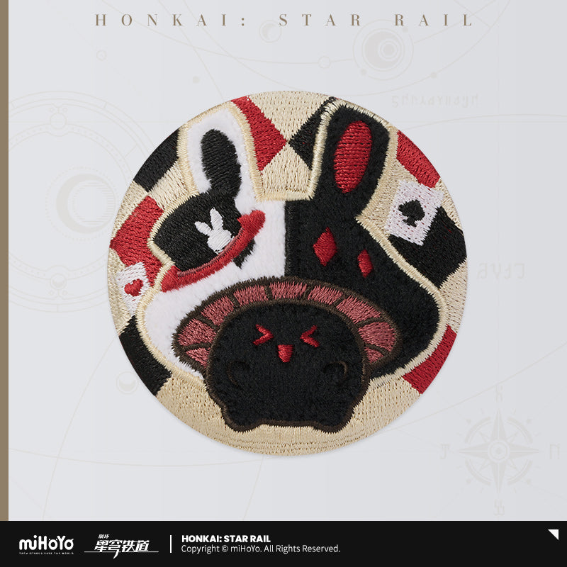 Honkai: Star Rail Tutu Mushroom and Mushroom Bunny Series Embroidered Badge