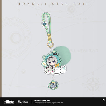 Honkai: Star Rail Girls' Dormitory Series Chibi Acrylic Keychain