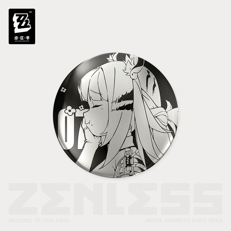 Zenless Zone Zero Time Signal Research Series Metallic Mirror Badge Vol.2