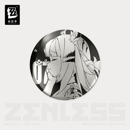 Zenless Zone Zero Time Signal Research Series Metallic Mirror Badge Vol.2
