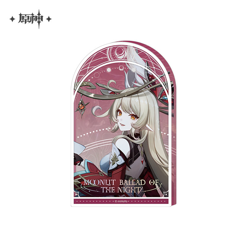 Moonlit Ballad of the Night Series Thick Acrylic Ornaments