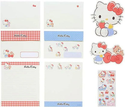 Sanrio Character Letter Set Hello Kitty ACG Go Anime www.acg-go.com Cinnamoroll, Hello Kitty, Kuromi, Pompom Purin, Sanrio, Stationary
