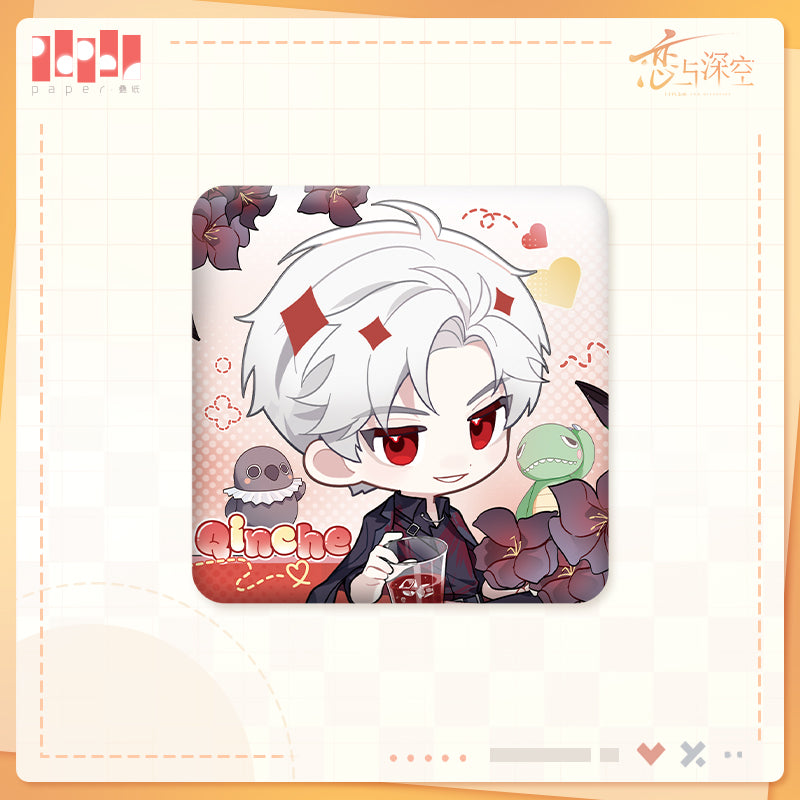 Liankong Chibi Report Series Tinplate Badge