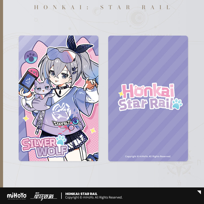 Little Cat Series Laser Collectible Tickets