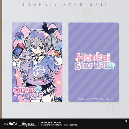 Little Cat Series Laser Collectible Tickets
