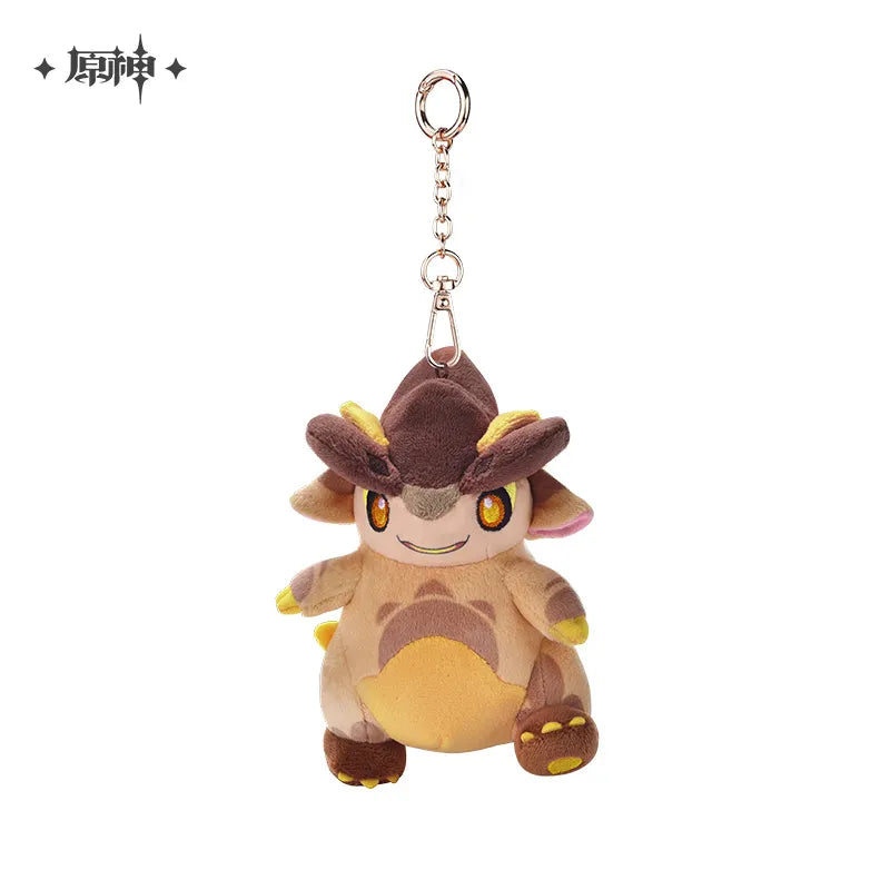 Genshin Impact Blaze to Natlan Series Baby Saurian Dragon Plush keychains