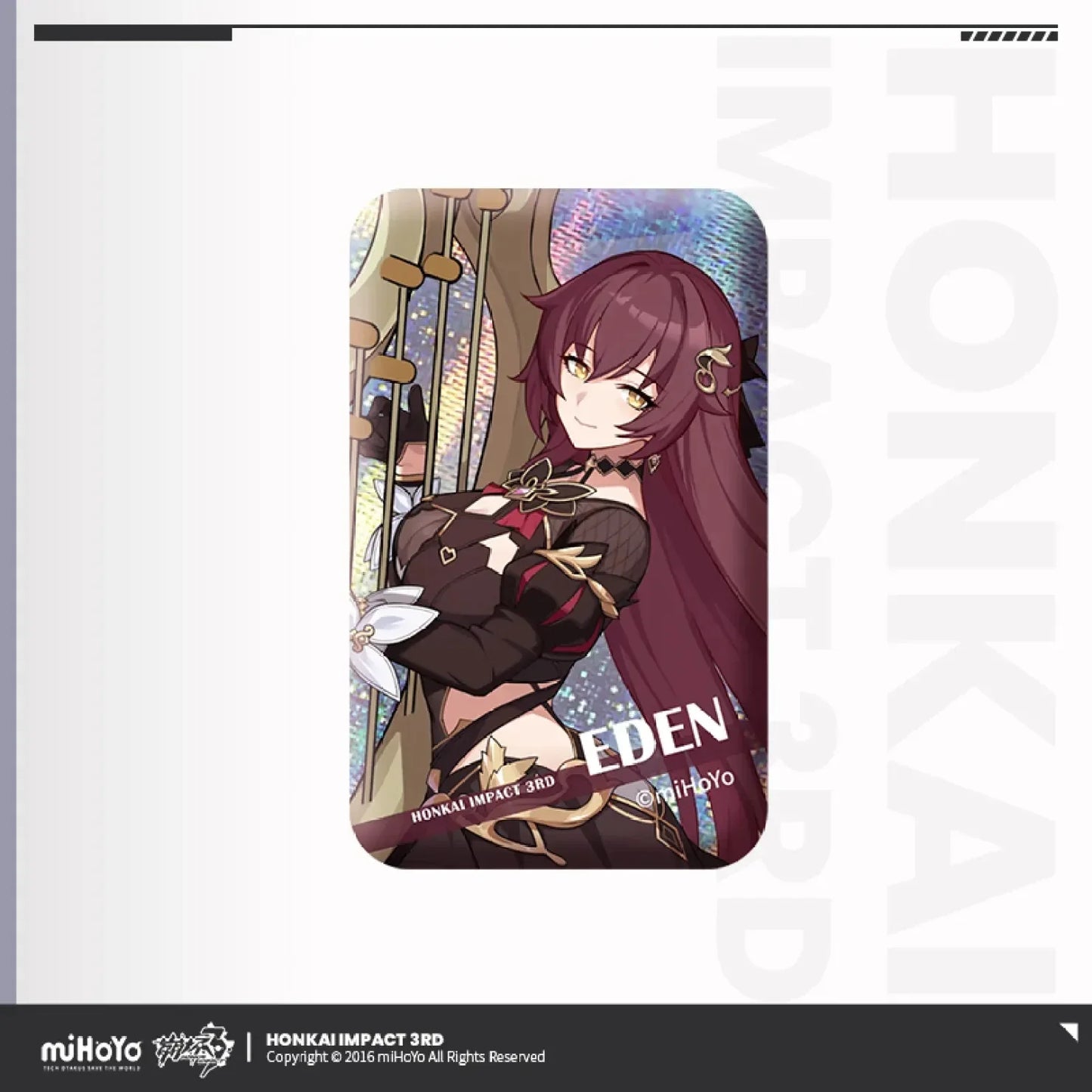 Flame Chasers Series Character Badge Honkai Impact 3rd Eden ACG Go Anime www.acg-go.com Badge