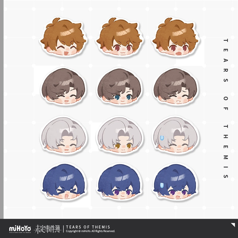 Tears of Themis Love & Wanderlust Series Chibi Ceramic Refrigerator Magnets