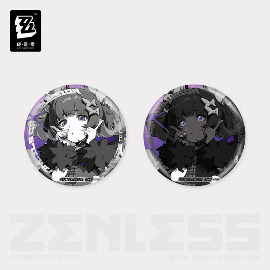 Zenless Zone Zero Mindscape Cinema Series Angels of Delusion Reflective Badge