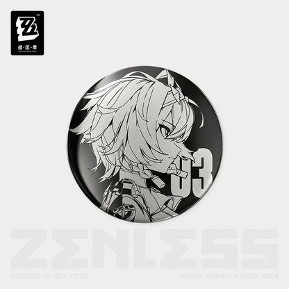 Zenless Zone Zero Time Signal Research Series Metallic Mirror Badge Vol.2