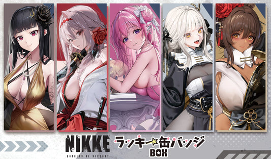 Goddess of Victory: Nikke Lucky Badge Box Kuji Random One ACG Go Anime www.acg-go.com Kuji, Nikke