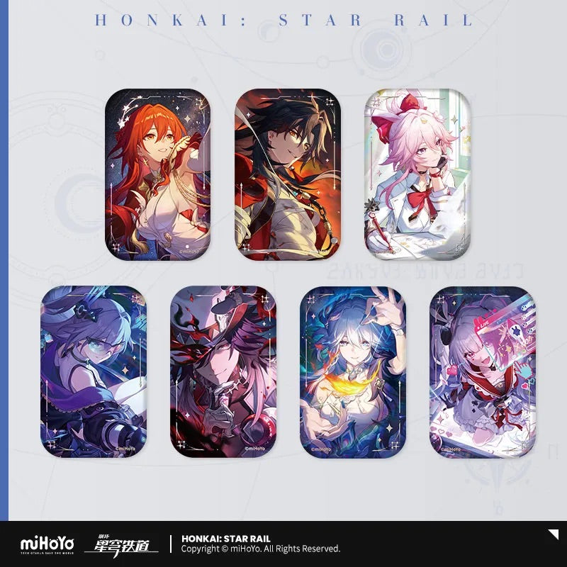 Honkai: Star Rail Light Cone Series Rectangular Tinplate Badge 4.0