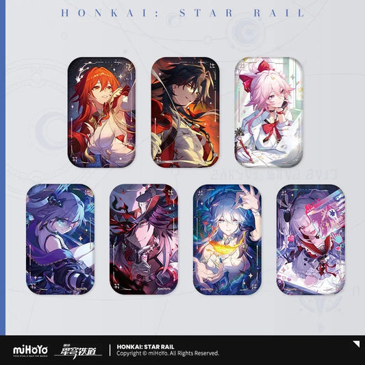 Honkai: Star Rail Light Cone Series Rectangular Tinplate Badge 4.0