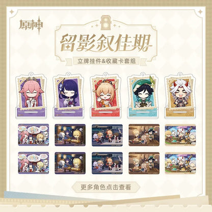 Capturing the Good Times Series Stand Keychain& Collection Card