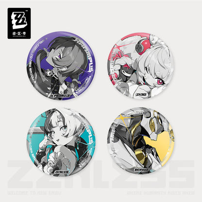Zenless Zone Zero Mindscape Cinema Series Krampus Reflective Badge