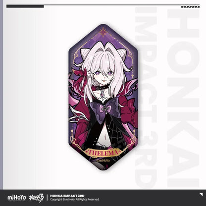 The Seven Shus Night of Encounters Series Tinplate Badge Honkai Impact 3rd Thelema ACG Go Anime www.acg-go.com Ajita, Badge, Baiji, Honkai Impact 3rd, Lantern, Litost, Serapeum, Songque, Thelema