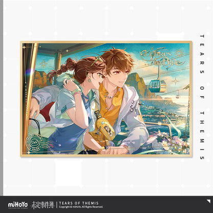 Echoes In Blue Series Acrylic Shikishi Cardboard