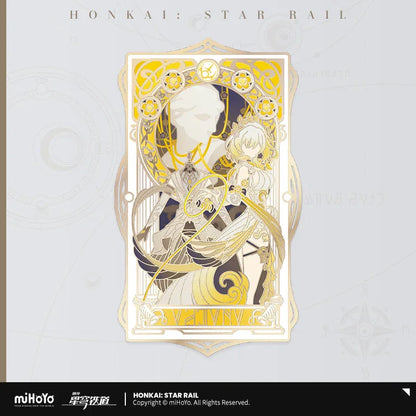 Honkai: Star Rail As I Wrote Series Metal Bookmark