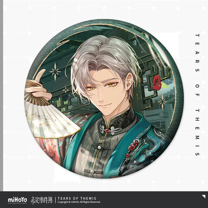 Tears of Themis Eternal Flame of the City Series Tinplate Badge Vyn Richter ACG Go Anime www.acg-go.com Artem Wing, Badge, Luke Pearce, Marius von Hagen, Tears of Themis, Vyn Richter