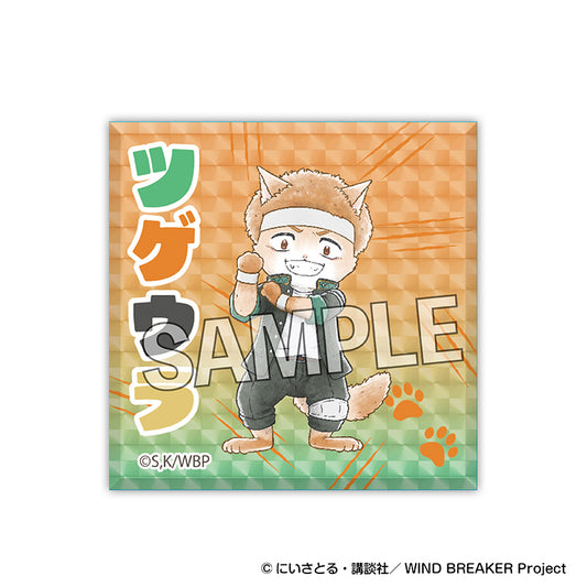 Wind Breaker Cat Ver. Glittering Acrylic Block
