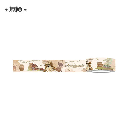 Aranara Series Stationery Genshin Impact Aramuhukunda Washi Tape ACG Go Anime www.acg-go.com Aranara, Genshin Impact