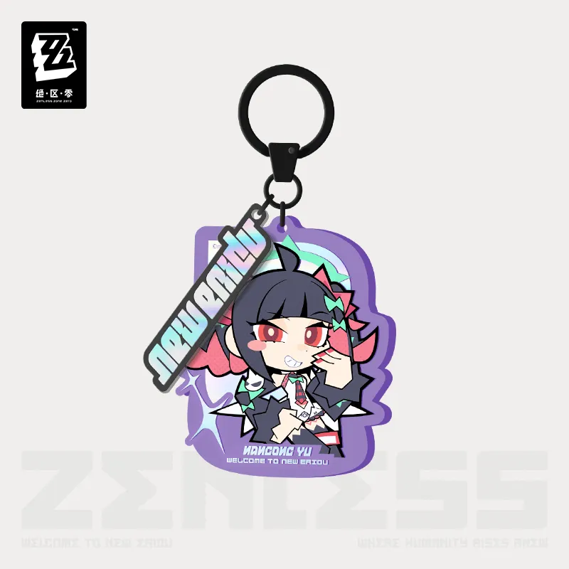 Zenless Zone Zero New Eridu Series Angels of Delusion Chibi Acrylic Keychain