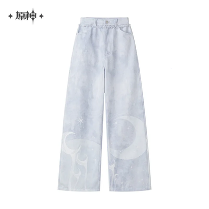 Genshin Impact Columbina Impression Series Printed Casual Trousers